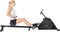 Hammer Fitness Cobra XTR Plus II - Roeitrainer - met kantelbaar LCD scherm - 20 trainingsprogramma's - Kinomap app - Inklapbaar - Geschikt voor lange mensen