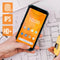 Hammer H - Energy X - bouwtelefoon - Android 12 - e-sim - zwart/oranje