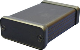 Hammond Electronics 1455D601BK Profielbehuizing 60 x 45 x 25 Aluminium Zwart 1 stuk(s)