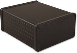 Hammond Electronics 1455N1202BK Profielbehuizing Aluminium Zwart 1 stuk(s)