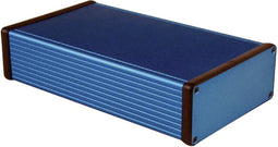 Hammond Electronics 1455Q2201BU Universele behuizing 220 x 125 x 51.5 Aluminium Blauw 1 stuk(s)