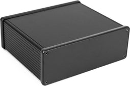 Hammond Electronics 1455U1601BK Universele behuizing 160 x 191 x 66 Aluminium Geëxtrudeerd Zwart (geëloxeerd) 1 stuk(s)