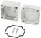 Hammond Electronics 1554A2GY Universele behuizing Polycarbonaat Grijs 1 stuk(s)