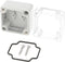 Hammond Electronics 1554A2GYCL Universele behuizing Polycarbonaat Grijs 1 stuk(s)
