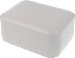Hammond Electronics 1556EAGY Universele behuizing 160 x 120 x 70 ABS kunststof Brandvertragend Grijs 1 stuk(s)