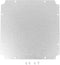 Hammond Electronics 1556HPL Binnenplaat (l x b) 180 mm x 180 mm Aluminium 1 stuk(s)