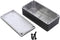 Hammond Electronics 1590G2BK Universele behuizing 100 x 50 x 31 Aluminium spuitgietwerk Zwart 1 stuk(s)