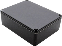 Hammond Electronics 1590WBB2BK Universele behuizing 119 x 94 x 38 Aluminium spuitgietwerk Zwart 1 stuk(s)