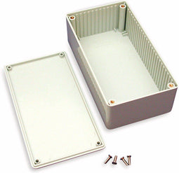 Hammond Electronics 1591DGY Euro-behuizing ABS Grijs-wit (RAL 7035) 1 stuk(s)