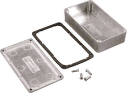 Hammond Electronics Hammond Electronics 1550WCBK Universele behuizing 116 x 91 x 54.9 Aluminium Zwart 1 stuk(s)