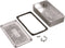 Hammond Electronics Hammond Electronics 1550WMBK Universele behuizing 120 x 100 x 35 Aluminium Zwart 1 stuk(s)
