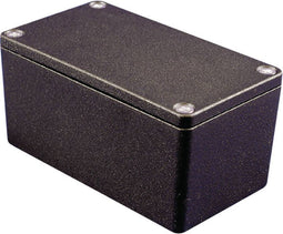 Hammond Electronics Hammond Electronics 1550Z102BK Universele behuizing 90 x 36 x 30 Aluminium Zwart 1 stuk(s)