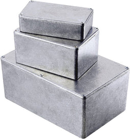 Hammond Electronics Hammond Electronics 1590S Universele behuizing 110.5 x 81.5 x 44 Aluminium Spuitgieten Aluminium 1
