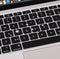 Lunso Geschikt voor MacBook Air 13 (M2/M3) / Air 15 (M2/M3) / Pro 14 / Pro 16 (M1/M2) - Keyboard Cover (EU) QWERTY indeling - Zwart