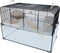 Hamsterkooi - Interzoo Vision 51 Zwart - Afmeting: 51,5x29x40 cm