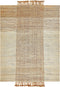 HAMZALAR - Modern vloerkleed - Beige - 140 x 200 cm - Jute