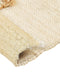 HAMZALAR - Modern vloerkleed - Beige - 160 x 230 cm - Jute