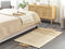 HAMZALAR - Modern vloerkleed - Beige - 80 x 150 cm - Jute