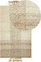 HAMZALAR - Modern vloerkleed - Beige - 80 x 150 cm - Jute