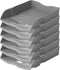 HAN brievenbak - Re-LOOP - 259 x 351 x 63mm - grijs - stapel- en nestbaar - 100% gerecycled - 6 stuks - HA-10298-991-D