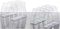 HAN catalogusrek - 209 x 224 x 163mm - transparant - 3-vaks verdeling - HA-16200-23