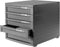 HAN CONTUR 1505-191 Ladebox Donkergrijs DIN A4, DIN B4, DIN C4 Aantal lades: 5