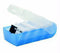HAN CROCO 997-643 Kaartenbak Blauw, Doorschijnend Aantal kaarten (max.): 900 kaarten DIN A7 liggend Incl. 100 gelinieer