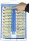 Han Croco 9988-613 Flashcards Oranje Translucent Din A8 Dwars
