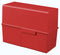 HAN kaartenbak - A5 breed - voor 450 kaarten - rood - HA-975-17