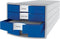 HAN ladekast - IMPULS 4 gesloten laden - grijs/blauw - HA-1012-14