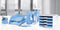HAN ladekast - IMPULS - 4 lades - wit/lichtblauw - HA-1013-54