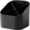 HAN pennenkoker - Re-X-LOOP - 4-vaks - zwart - 100% gerecycled materiaal - HA-17238-913