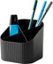 HAN pennenkoker - Re-X-LOOP - 4-vaks - zwart - 100% gerecycled materiaal - HA-17238-913