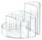 Han - Pennenkoker han rondo 9-vaks transparant | 4 stuks