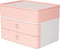 HAN smart-box plus - ALLISON - 2 lades + box - wit/roze - HA-1100-86