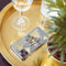 iMoshion Design voor de Samsung Galaxy A40 hoesje - Let's Go Travel - Zwart / Goud