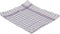 Handdoek, ft 70 x 70 cm, geruit, pak van 6 stuks