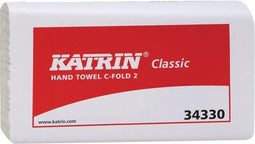 Handdoek katrin 343305 c-vouw 33x24cm 3000st