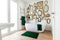 Handdoeken set van 5 - 50x100 cm - Donkergroen - 450gr/m² - Extra zacht