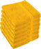 Handdoeken set van 5 - 50x100 cm - Geel - 450gr/m² - Extra zacht
