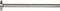 Handdoekenrek DKD Home Decor Uitschuifbaar (50 cm) Zilverkleurig Staal 30 x 6 x 6 cm