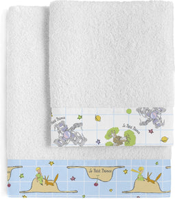 Handdoekenset HappyFriday Le Petit Prince Imagination Multicolour 2 Onderdelen