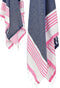 Handdoekenset HappyFriday Mist Blauw 2 Onderdelen