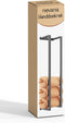 Handdoekrek 95x25x20 - Handdoekstang - Badkamer en Keuken - Industrieel - Mat Zwart - RVS