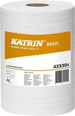 Handdoekrol katrin 433306 basic s 18cmx100m 12rol