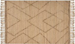 HANDERE - Vloerkleed - Beige - 160 x 230 cm - Jute