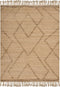 HANDERE - Vloerkleed - Beige - 160 x 230 cm - Jute