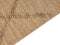 HANDERE - Vloerkleed - Beige - 160 x 230 cm - Jute