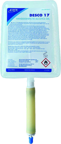 Handgel Euro 800ml | 6 stuks