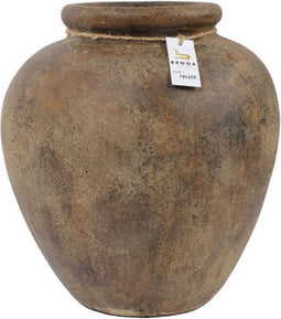 Handgemaakte Keramische Patina vaas Ø 35cm